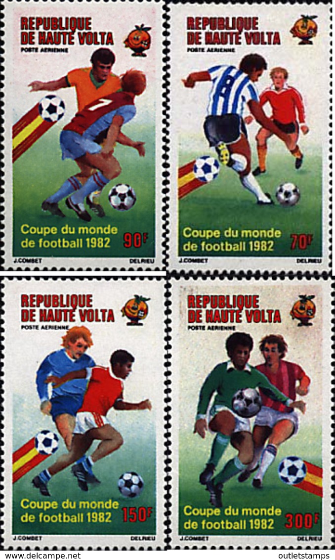 Ref. 69945 * NEW *  - UPPER VOLTA . 1982. FOOTBALL WORLD CUP. SPAIN-82. COPA DEL MUNDO DE FUTBOL. ESPA�A-82 - Obervolta (1958-1984)