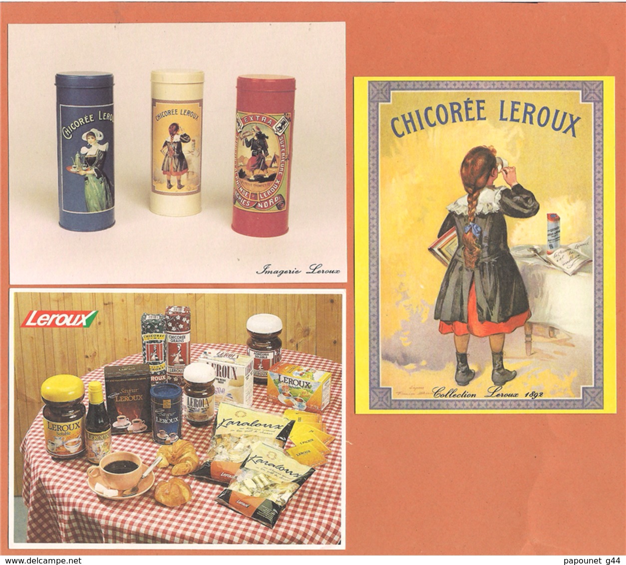 Lot De 8 Calendriers Leroux - Petit Format : 1981-90