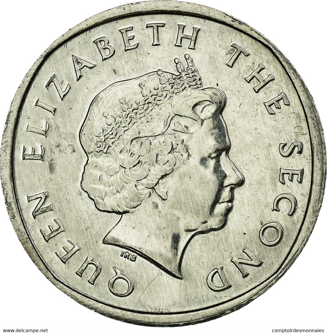Monnaie, Etats Des Caraibes Orientales, Elizabeth II, 2 Cents, 2004, British - Caraïbes Orientales (Etats Des)