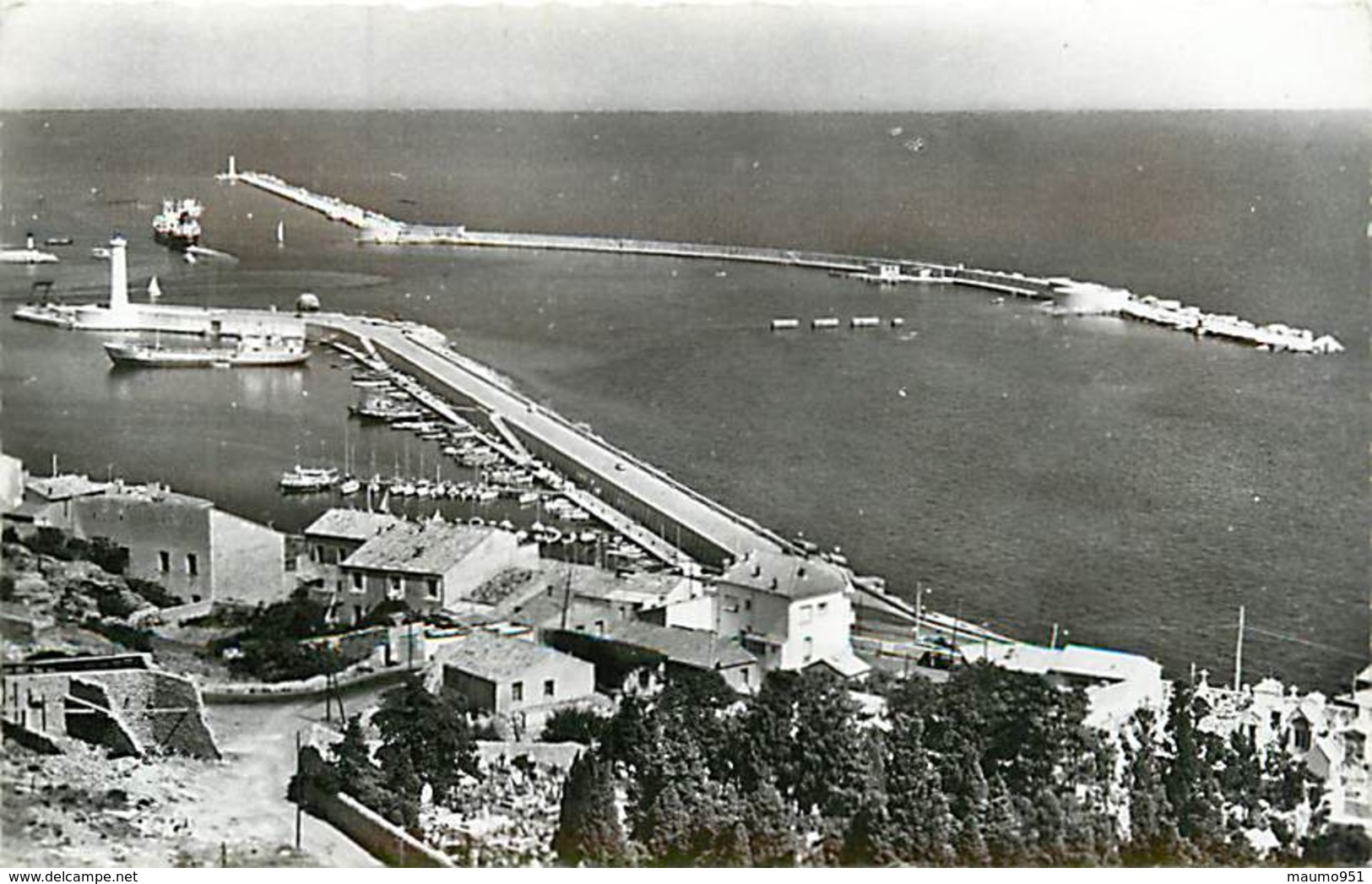 34 SETE - LE PORT ET LE CIMETIERE MARIN - Sete (Cette)