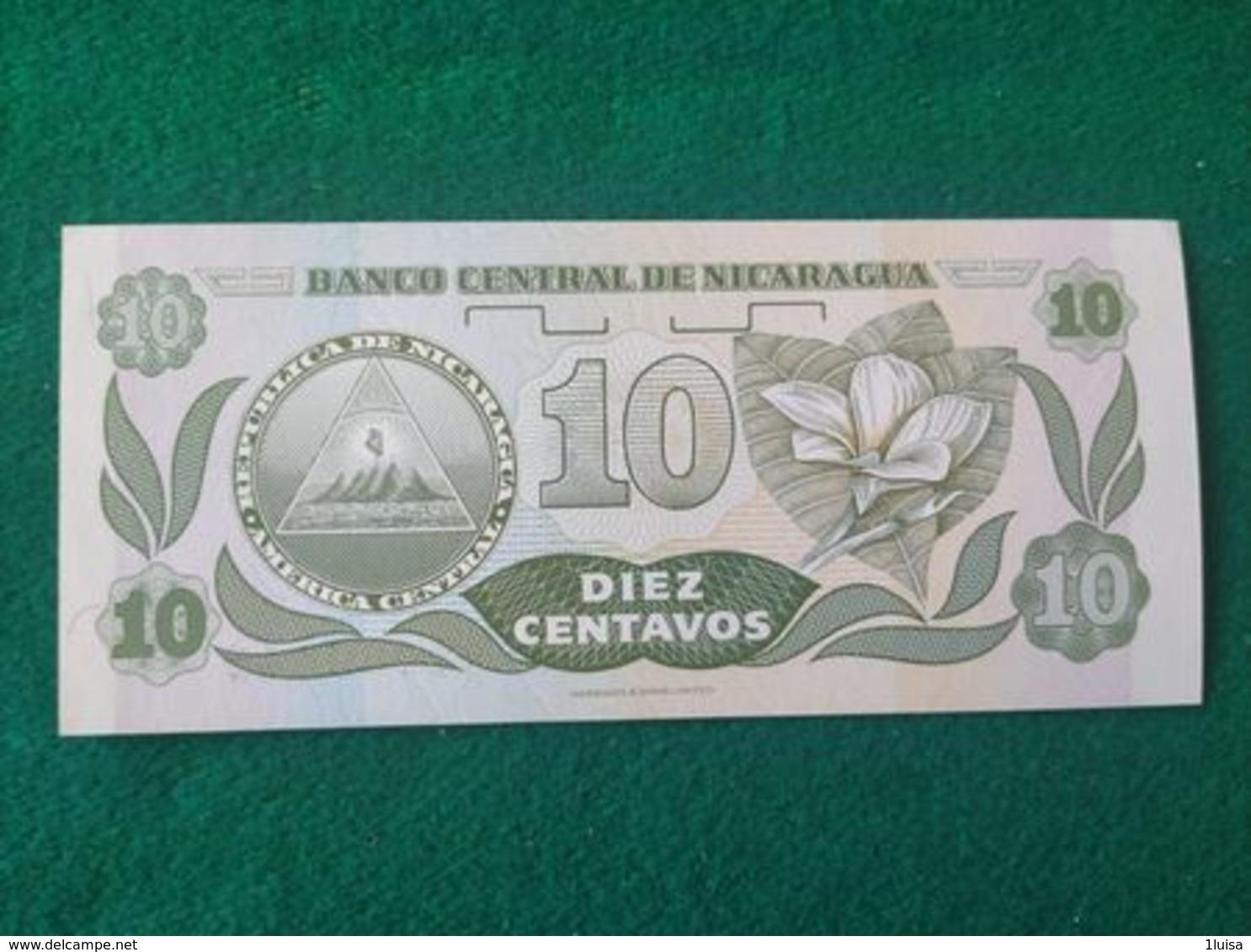 10 Centavos 1991 - Nicaragua