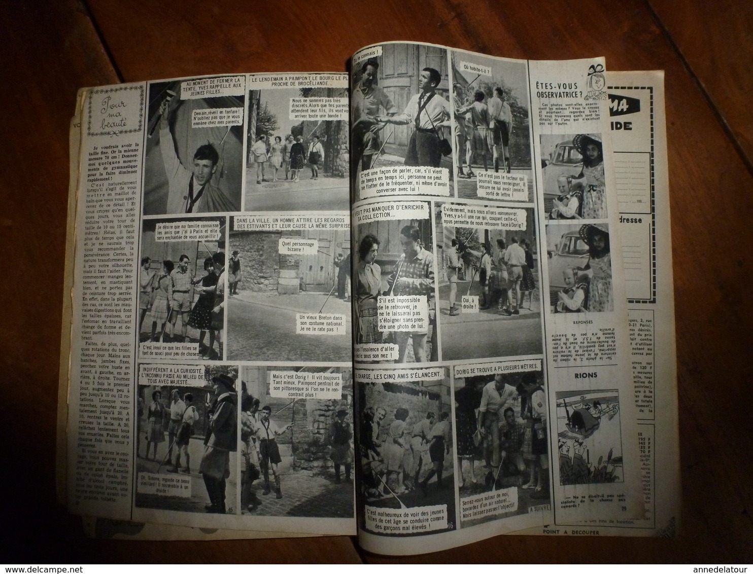 Année 1959  (N° 293 - 294 - 295 - 296 - 297 - 298 - 299 - 300 )    MIREILLE Le Magazine De Mademoiselle - Wholesale, Bulk Lots