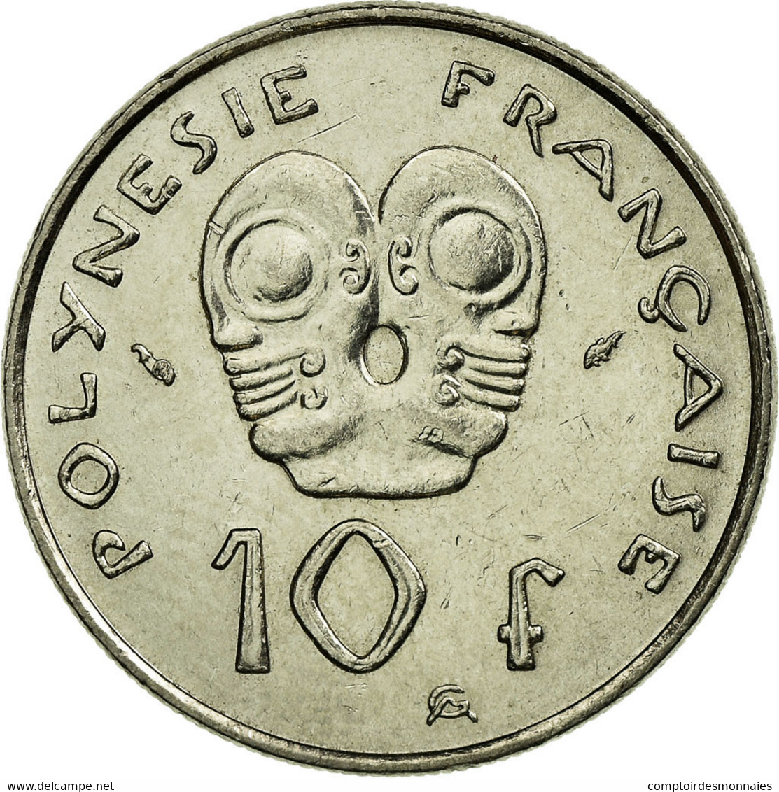 Monnaie, French Polynesia, 10 Francs, 1992, Paris, TTB, Nickel, KM:8 - Polynésie Française