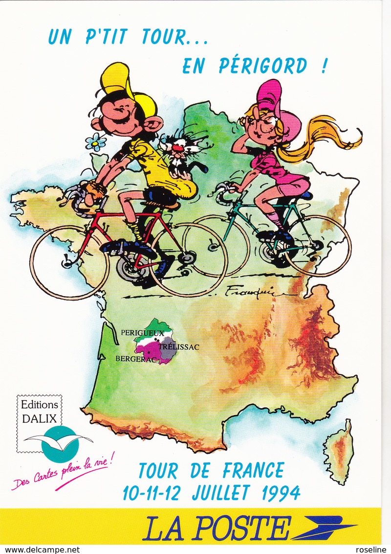 FRANQUIN André  - Tour De France En Perigord Cyclisme  - CPM 10,5x15 TBE 1994 Neuve - Pages