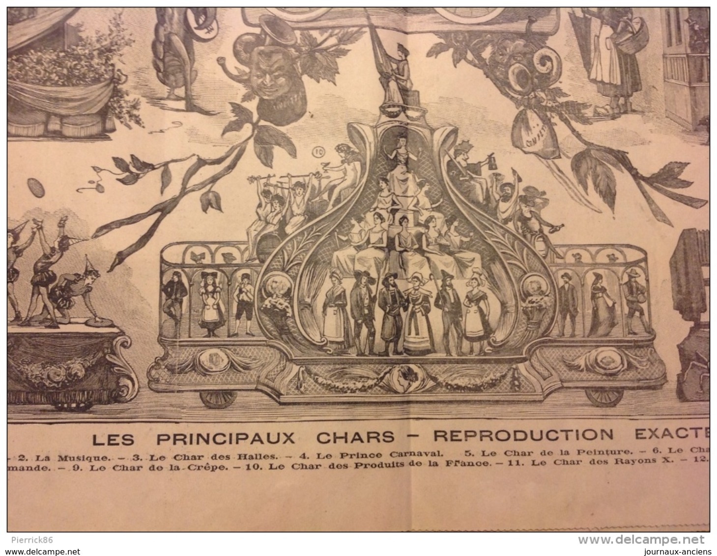 1897 LES ÉVÉNEMENTS DE CRÊTE PORT DE LA CANÉE - LES CHARS DU BŒUF GRAS - LE PETIT PARISIEN