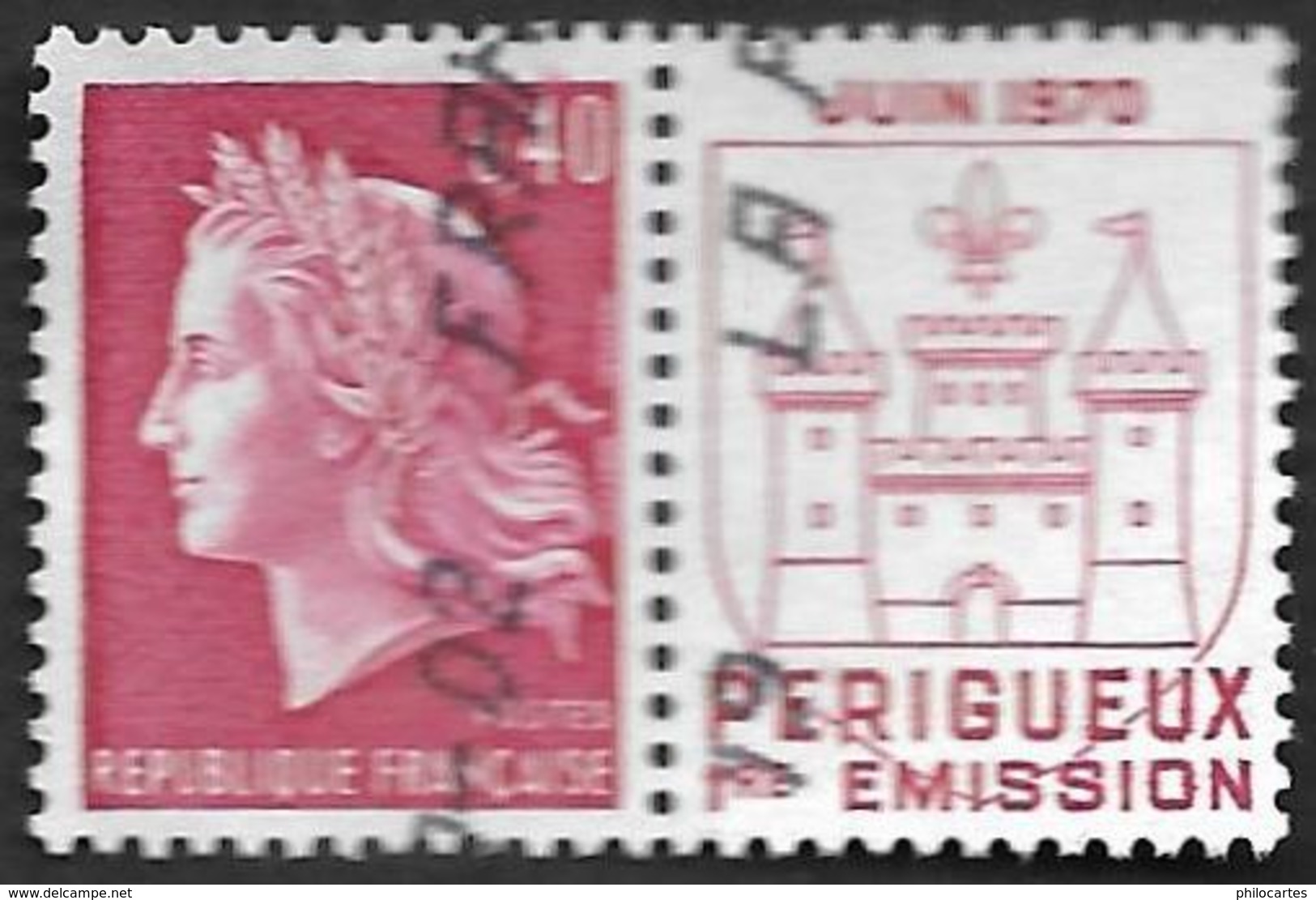 FRANCE  1970 -  Y&T  1643  -  Cheffer - Périgueux    - Oblitéré - Usados