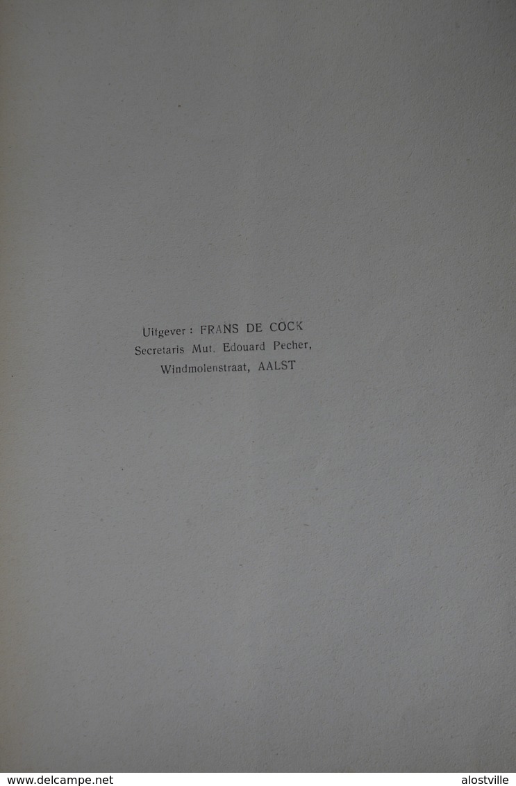 Aalst Rexisme " Toen Rex Klein Was " Firmin Verbrugghen Contra Rex Liberaal Zeer Zeldzame Brochure 1937 Leon Degrelle - Documents Historiques