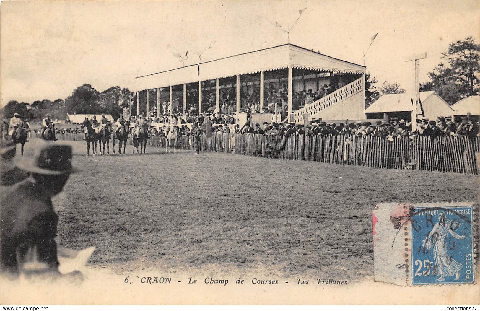 53-CRAON- LE CHAMP DE COURSES- LES TRIBUNES - Craon