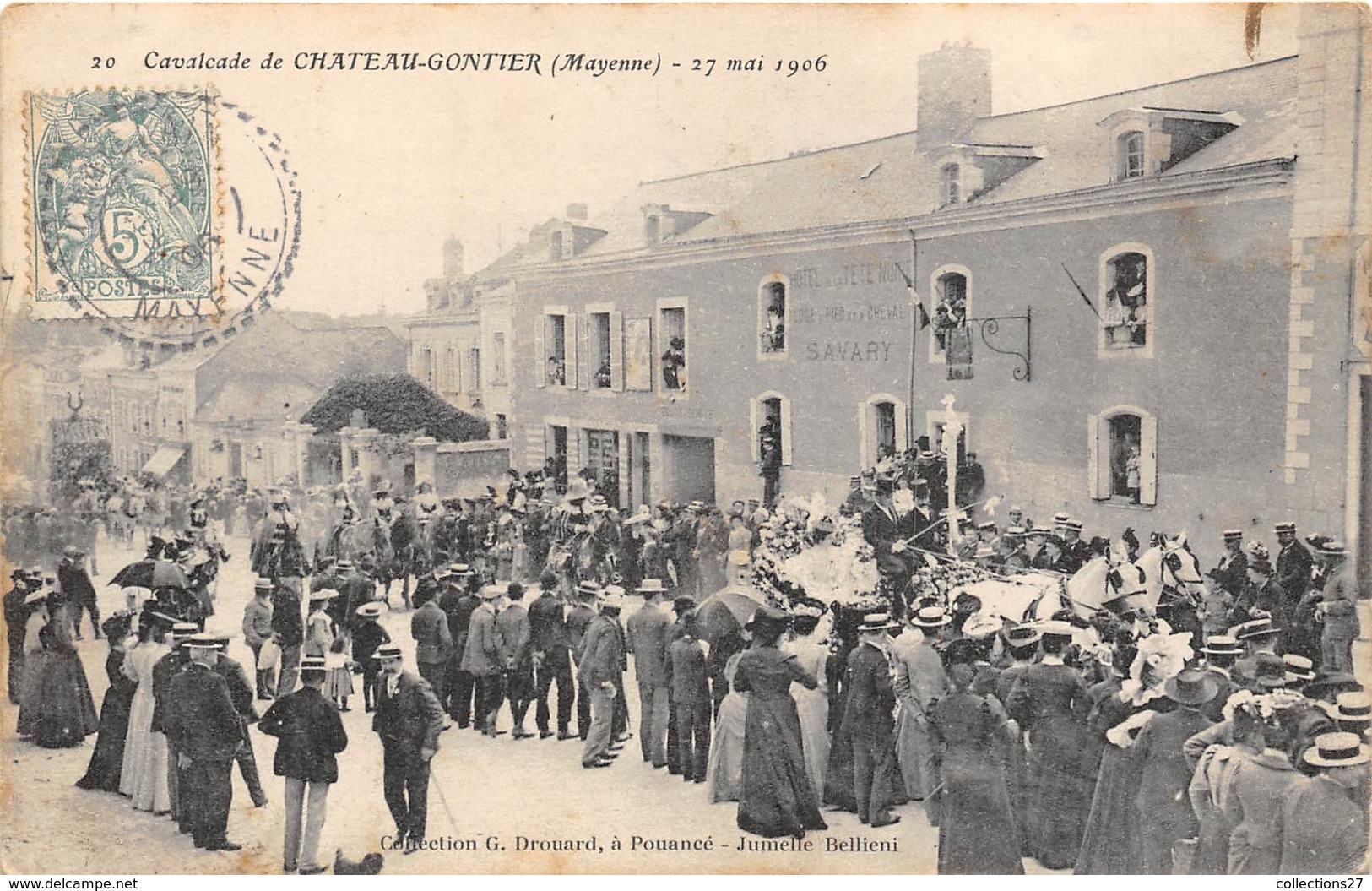 53-CHATEAU-GONTIER- CAVALCADE- 27 MAI 1906 - Chateau Gontier