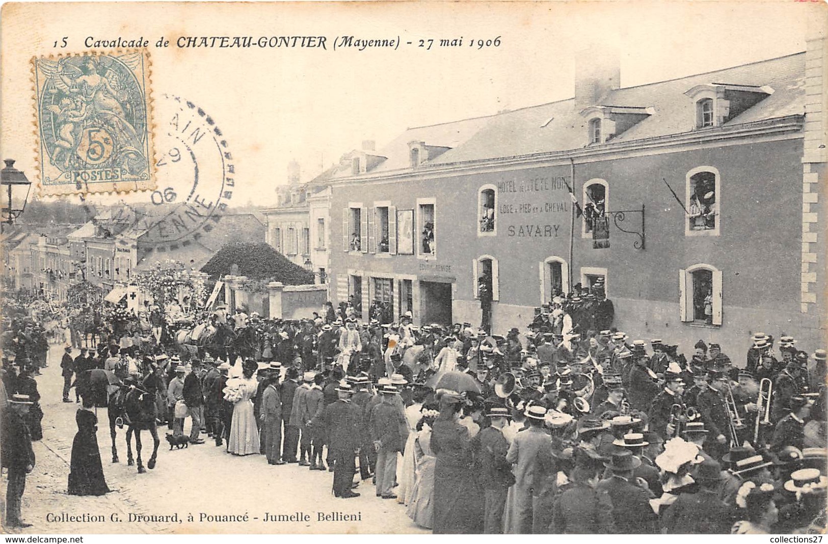 53-CHATEAU-GONTIER- CAVALCADE- 27 MAI 1906 - Chateau Gontier