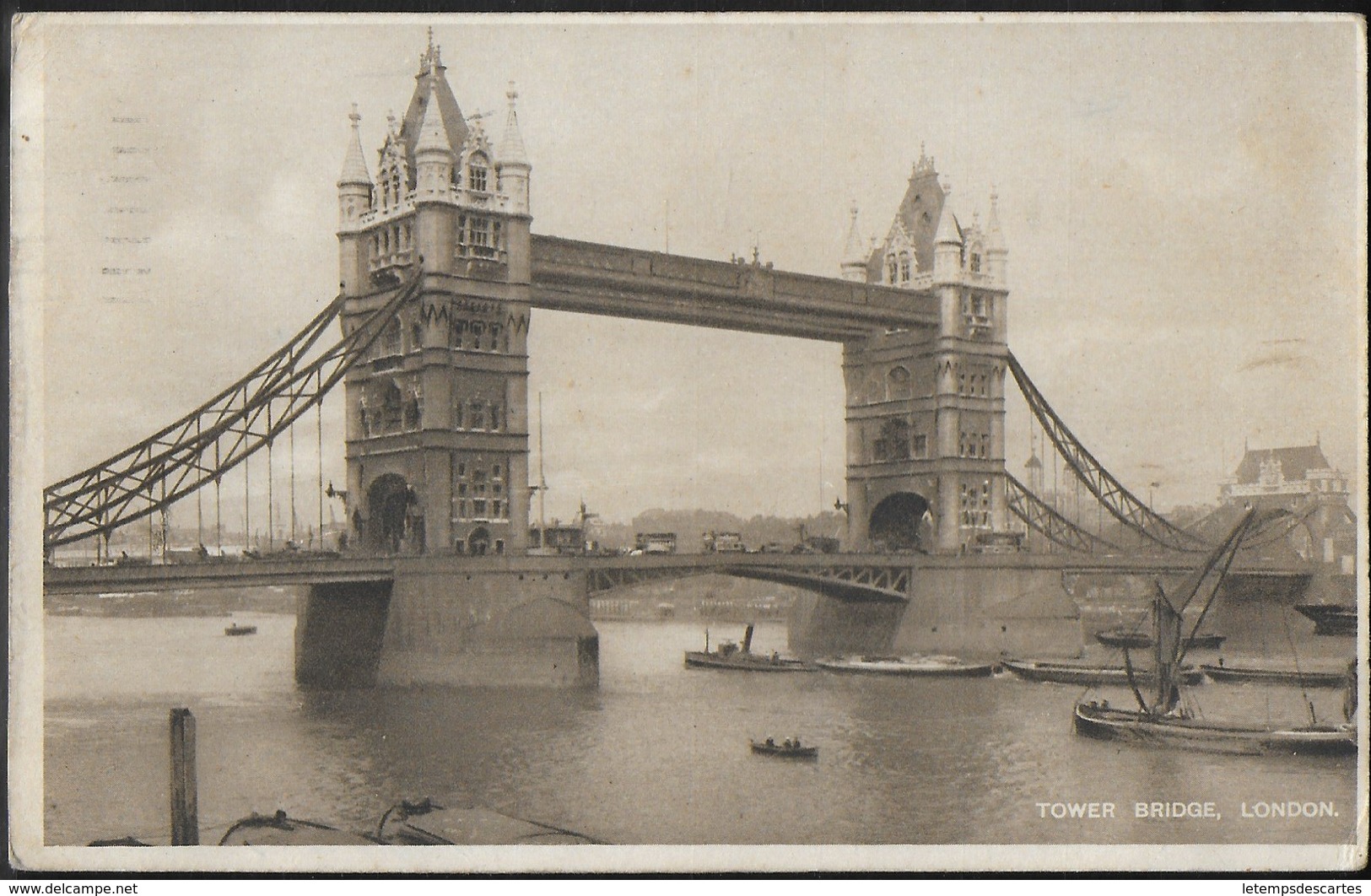 CPA ANGLETERRE - London, Tower Bridge - River Thames
