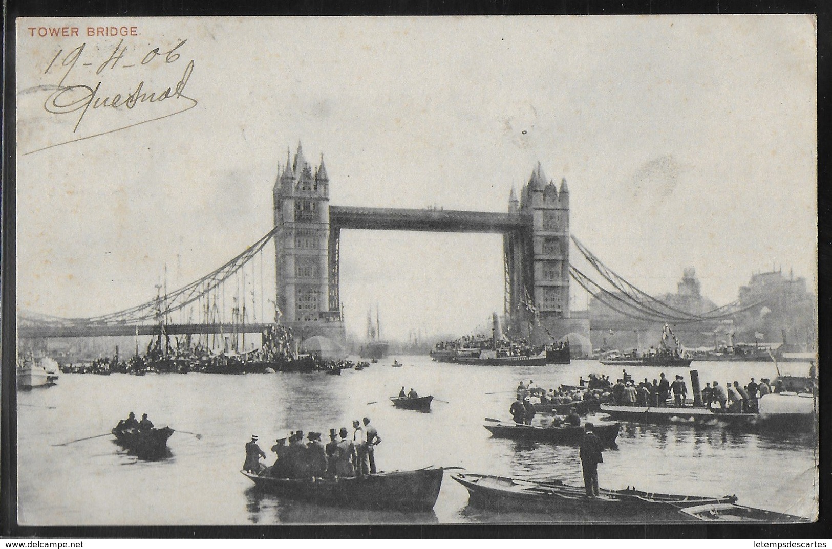 CPA ANGLETERRE - London, Tower Bridge - River Thames