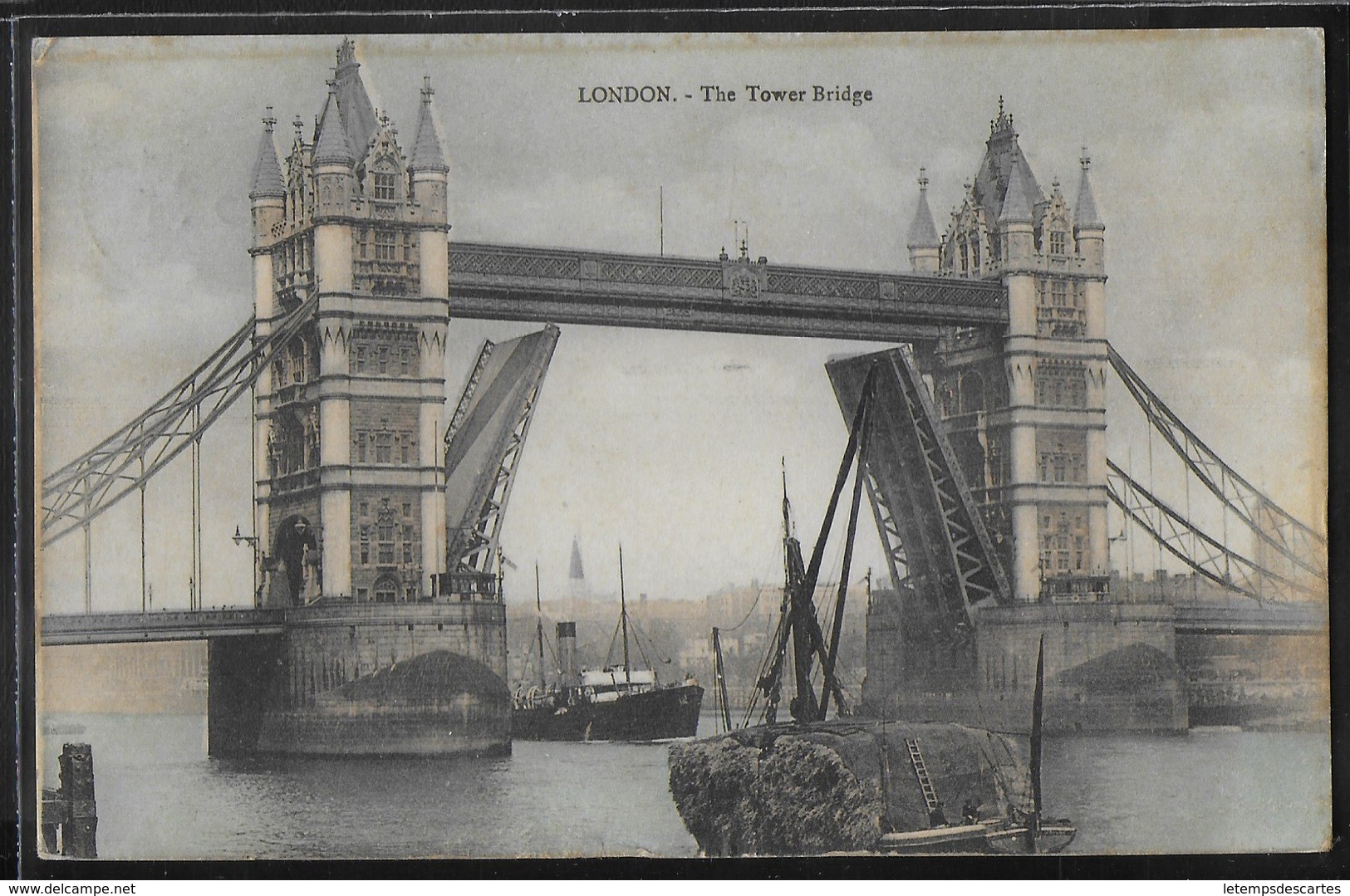 CPA ANGLETERRE - London, The Tower Bridge - River Thames