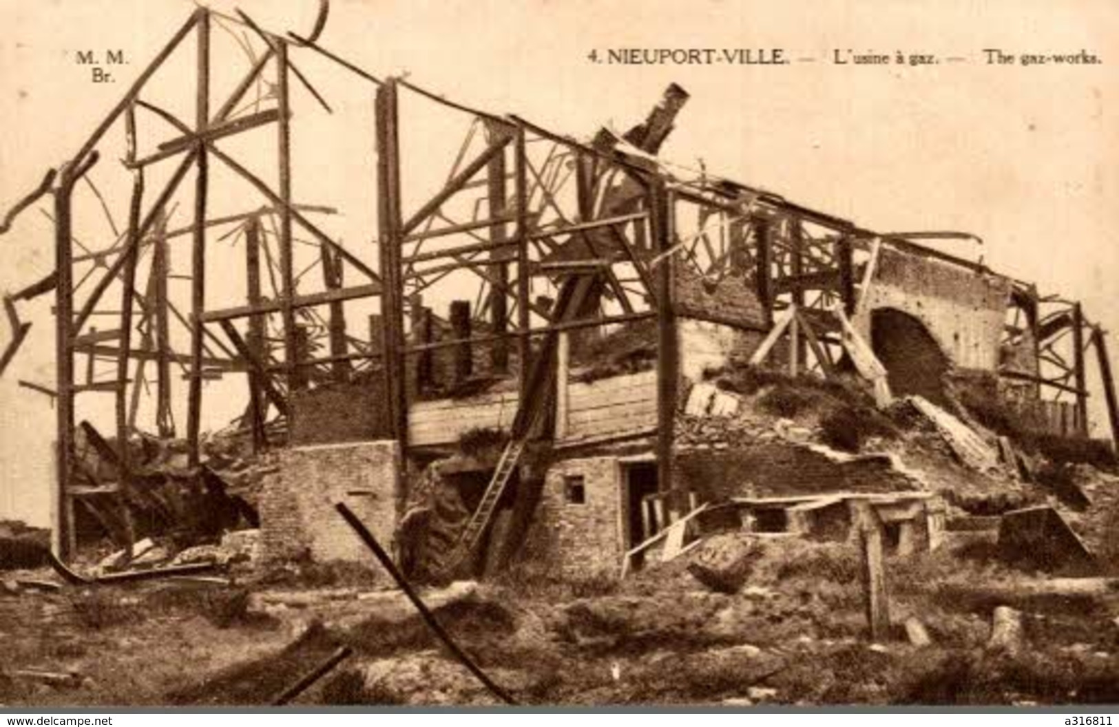 NIEUPORT - VILLE - L'USINE A GAZ - Nieuwpoort