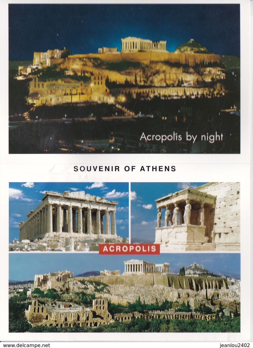 GRECE - ATHENES - ACROPOLIS 10 VUES - Grèce