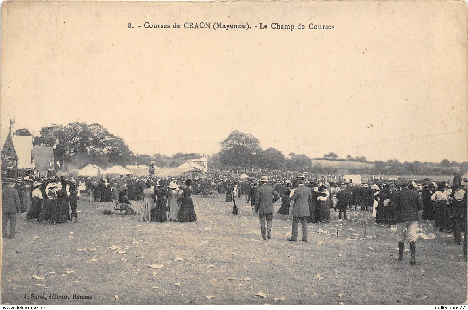 53-CRAON- COURSES -LE CHAMP DE COURSES - Craon