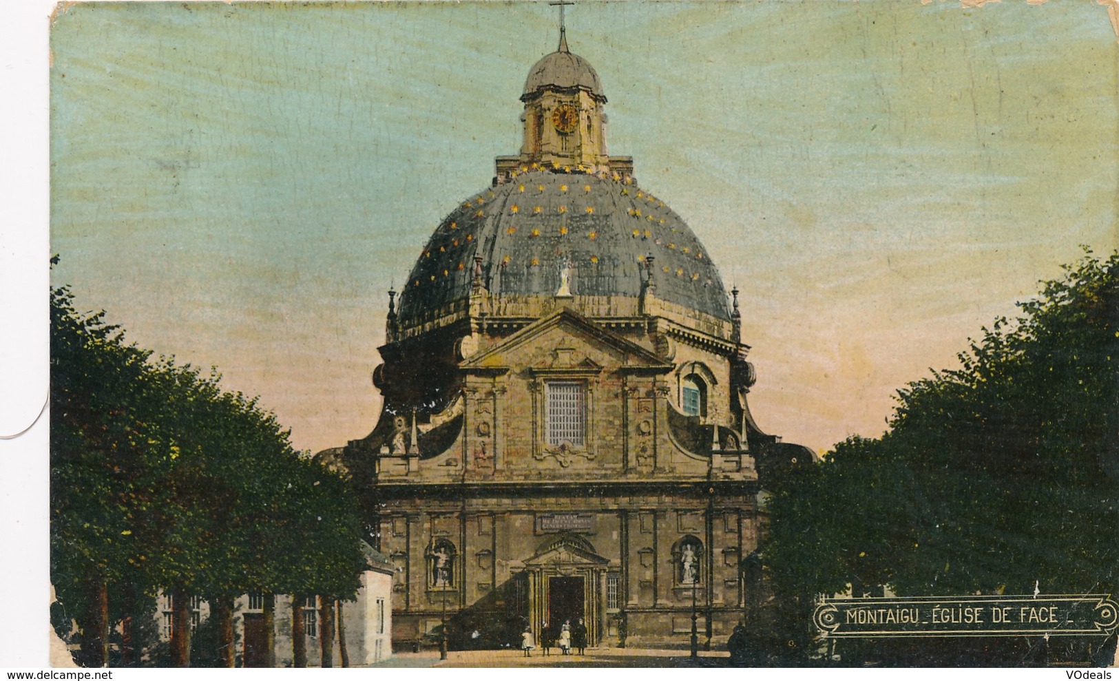 CPA - Belgique - Scherpenheuvel-Zichem - Montaigu - Eglise De Face - Scherpenheuvel-Zichem