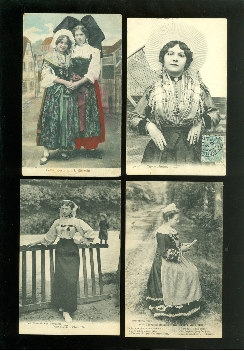 Beau Lot De 20 Cartes Postales De France  Folklore     Mooi Lot Van 20 Postkaarten Van Frankrijk Folklore - 20 Scans - 5 - 99 Cartes