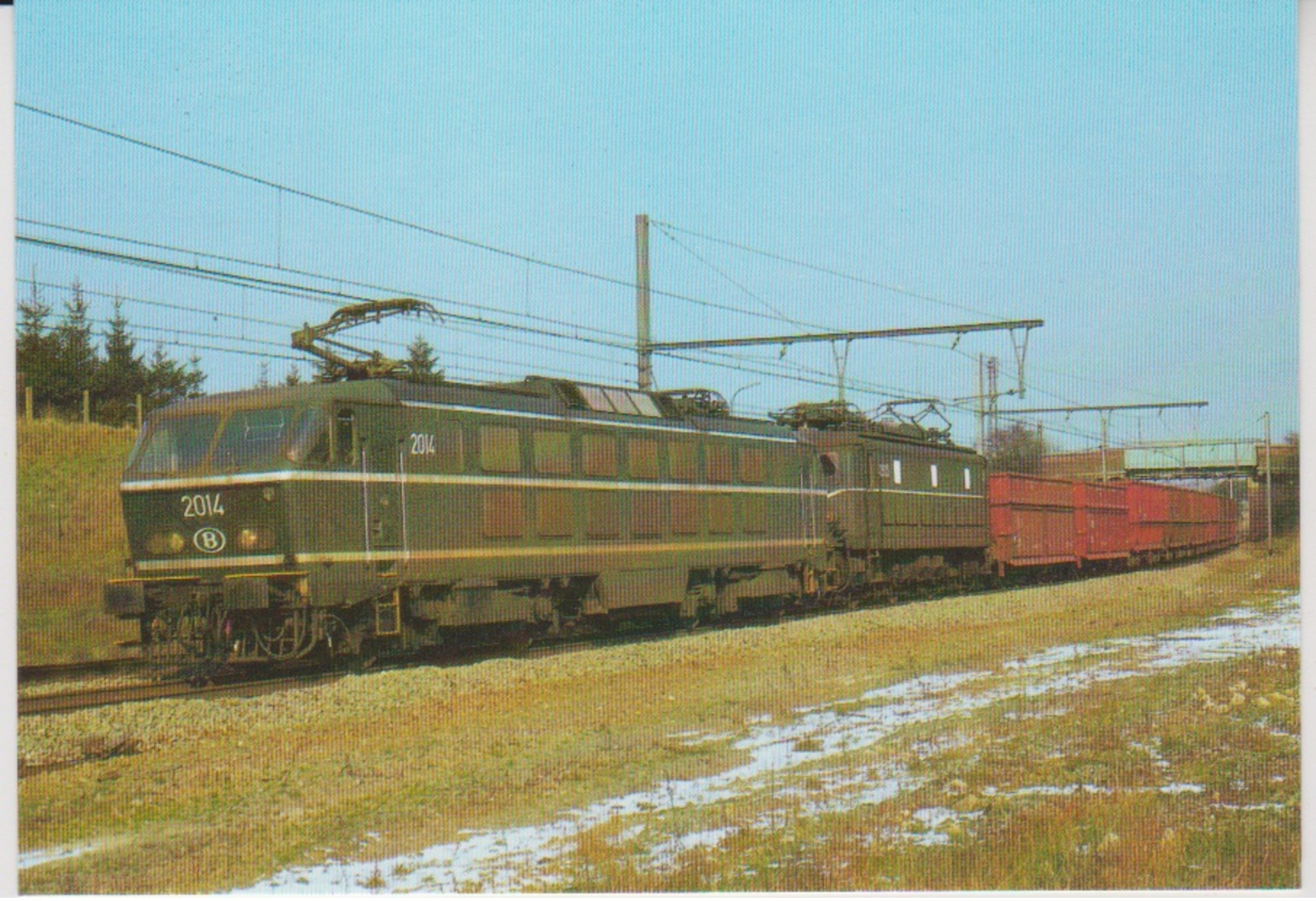 CP - TRAINS - LOCOMOTIVES - Locomotive électrique CC Série 20. - Treinen