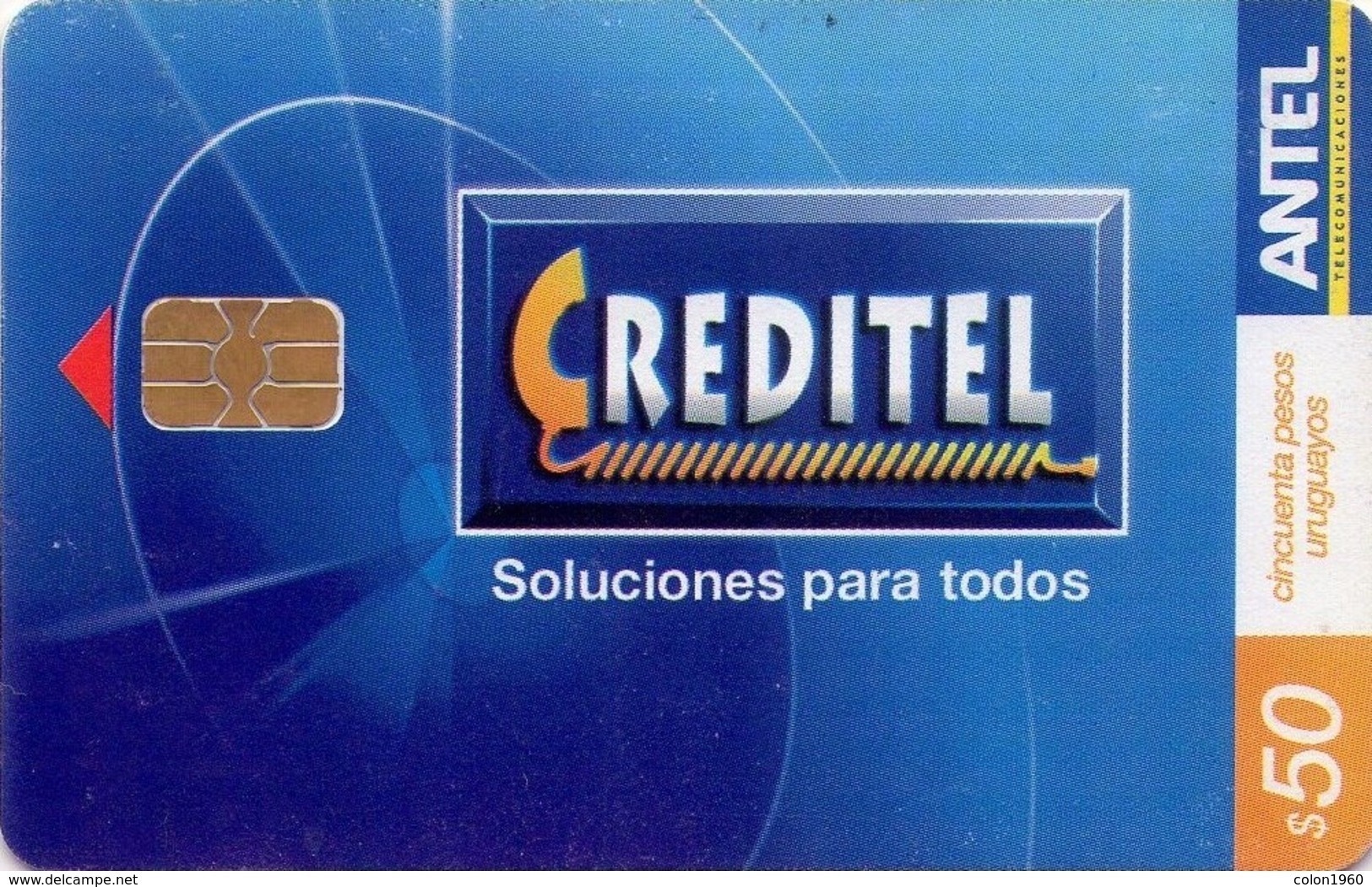 TARJETA TELEFONICA DE URUGUAY, 490a (004) - Uruguay