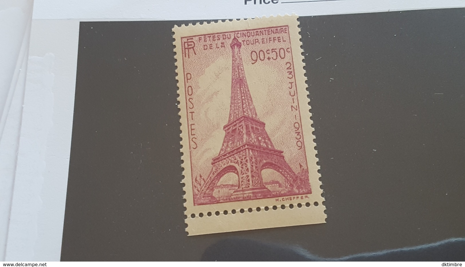 LOT 449725 TIMBRE DE FRANCE NEUF** LUXE N°429 VALEUR 17 EUROS - Ungebraucht