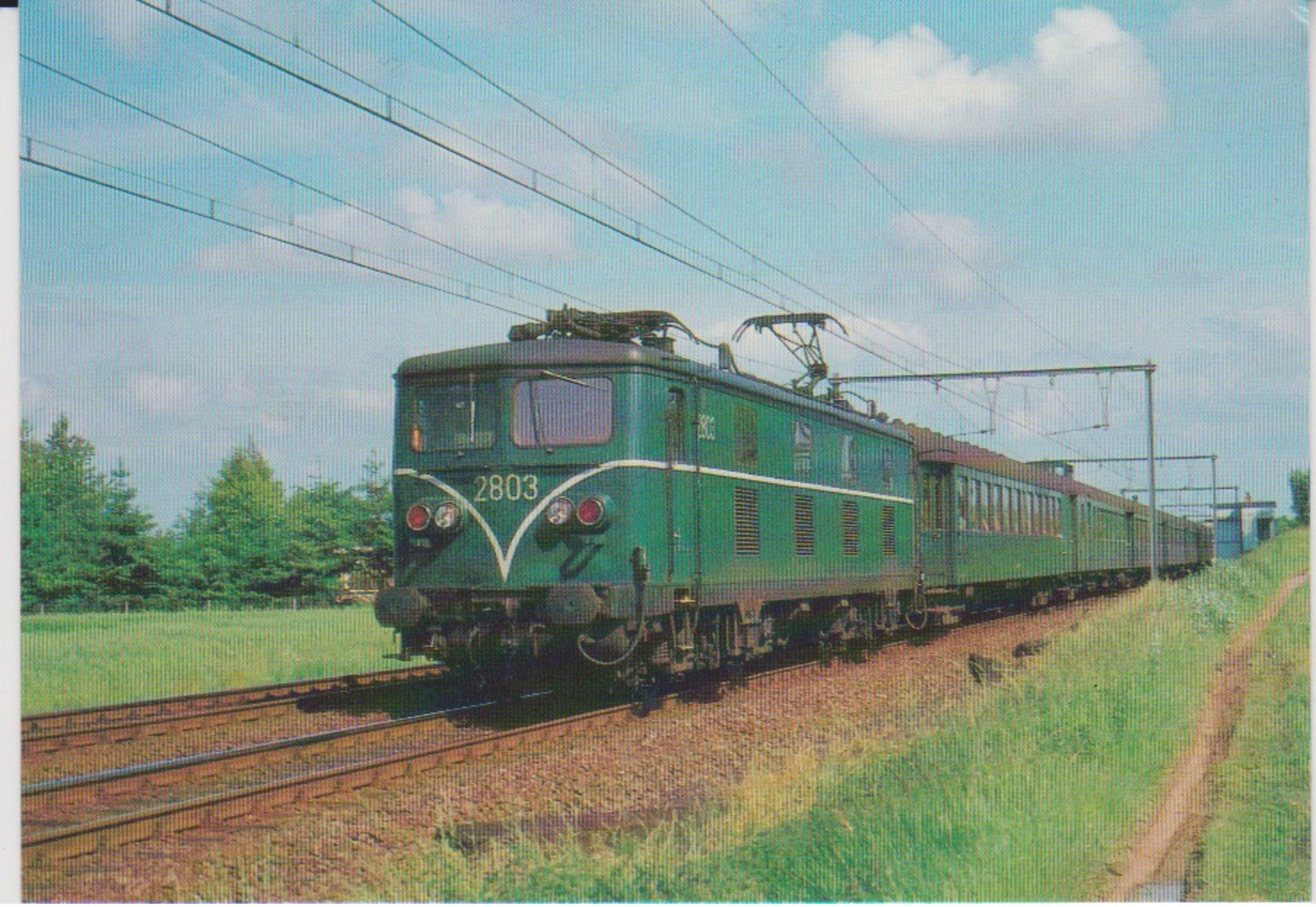 CP - TRAINS - LOCOMOTIVES - Locomotive électrique BB Série 28. - Treinen