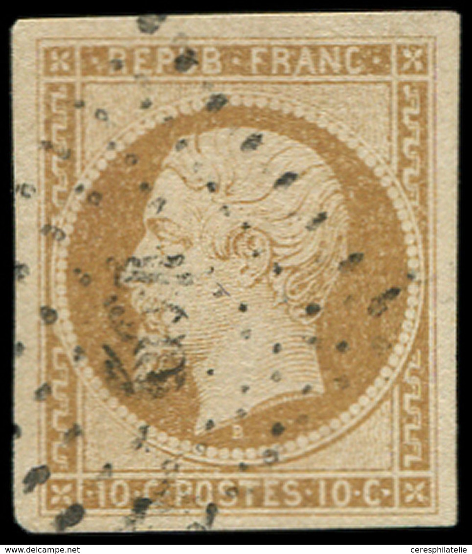 PRESIDENCE - 9    10c. Bistre-jaune, Oblitéré PC 192, TB - 1852 Luigi-Napoleone