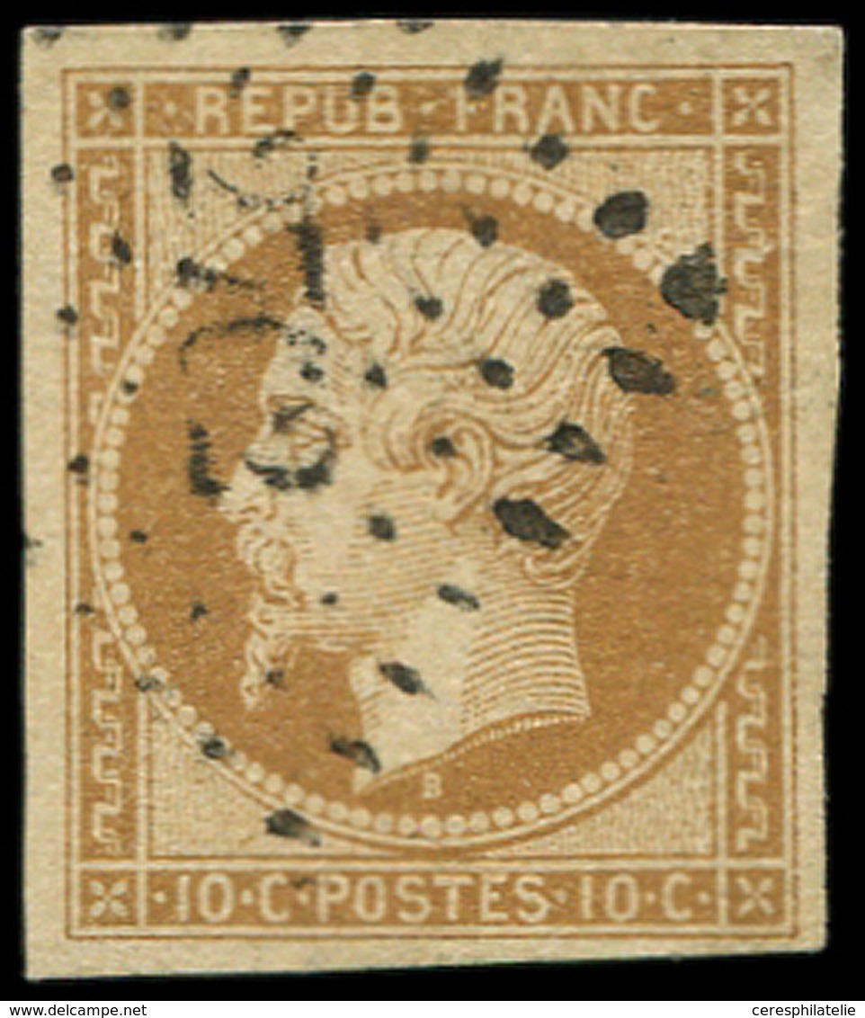 PRESIDENCE - 9    10c. Bistre-jaune, Oblitéré PC, TB - 1852 Luigi-Napoleone