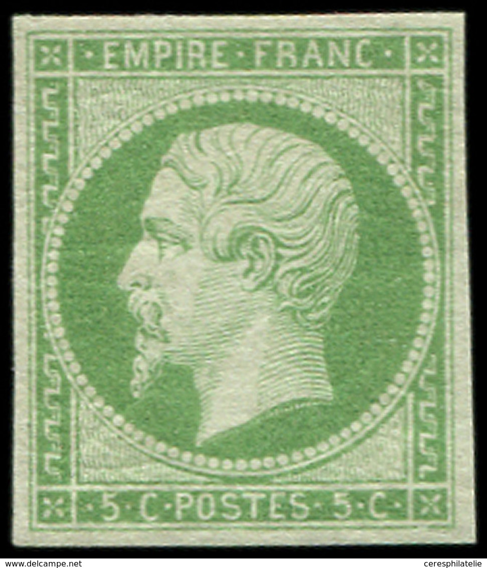 * EMPIRE NON DENTELE - 12    5c. Vert, Petit Ch., TB. C - 1853-1860 Napoleone III