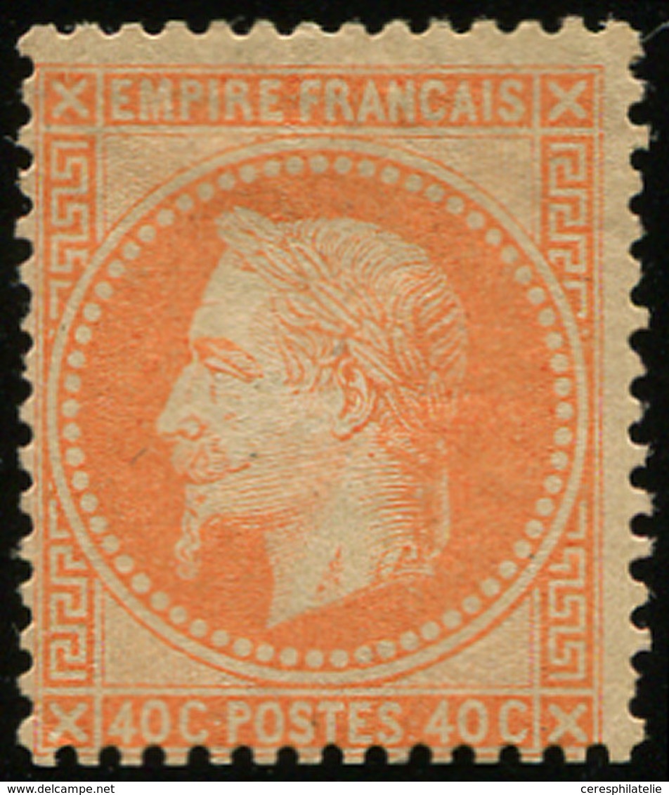 * EMPIRE LAURE - 31   40c. Orange, Ch. Un Peu Forte, TB - 1863-1870 Napoleone III Con Gli Allori