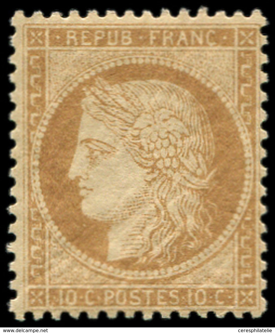 ** SIEGE DE PARIS - 36   10c. Bistre-jaune, Frais Et TB - 1870 Assedio Di Parigi