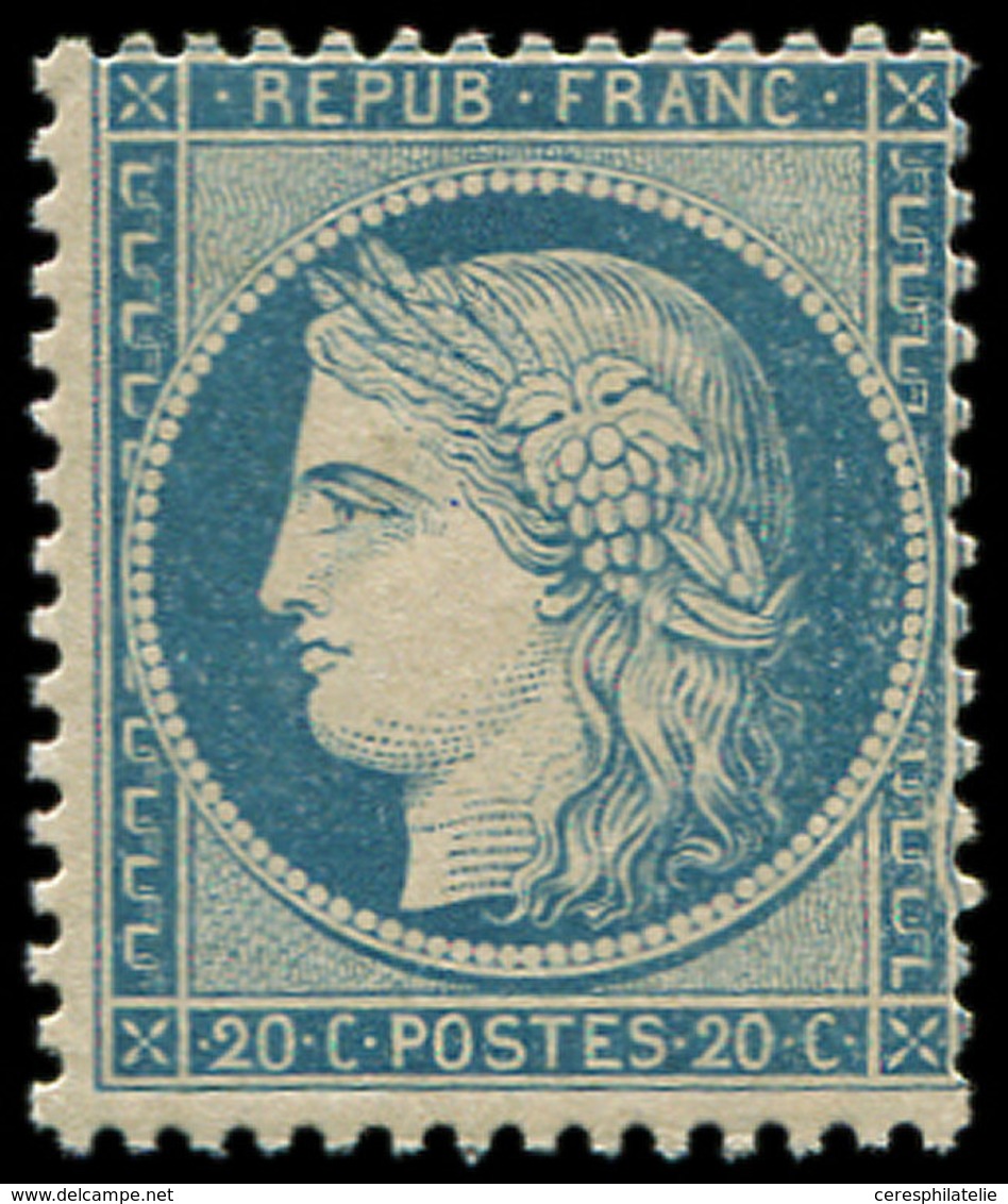 ** SIEGE DE PARIS - 37   20c. Bleu, TB - 1870 Siege Of Paris