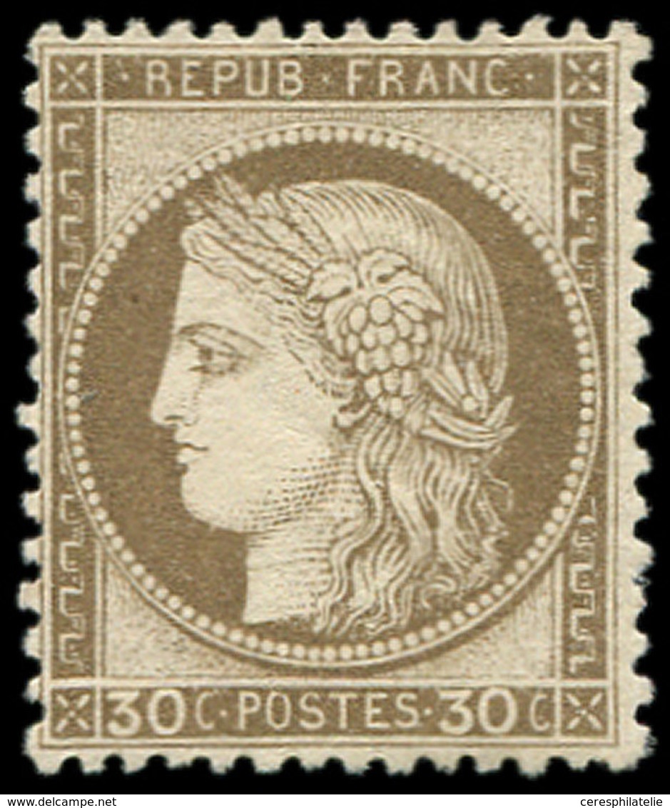 * CERES DENTELE - 56   30c. Brun, Quasiment **, Très Bien Centré, TB - 1871-1875 Ceres