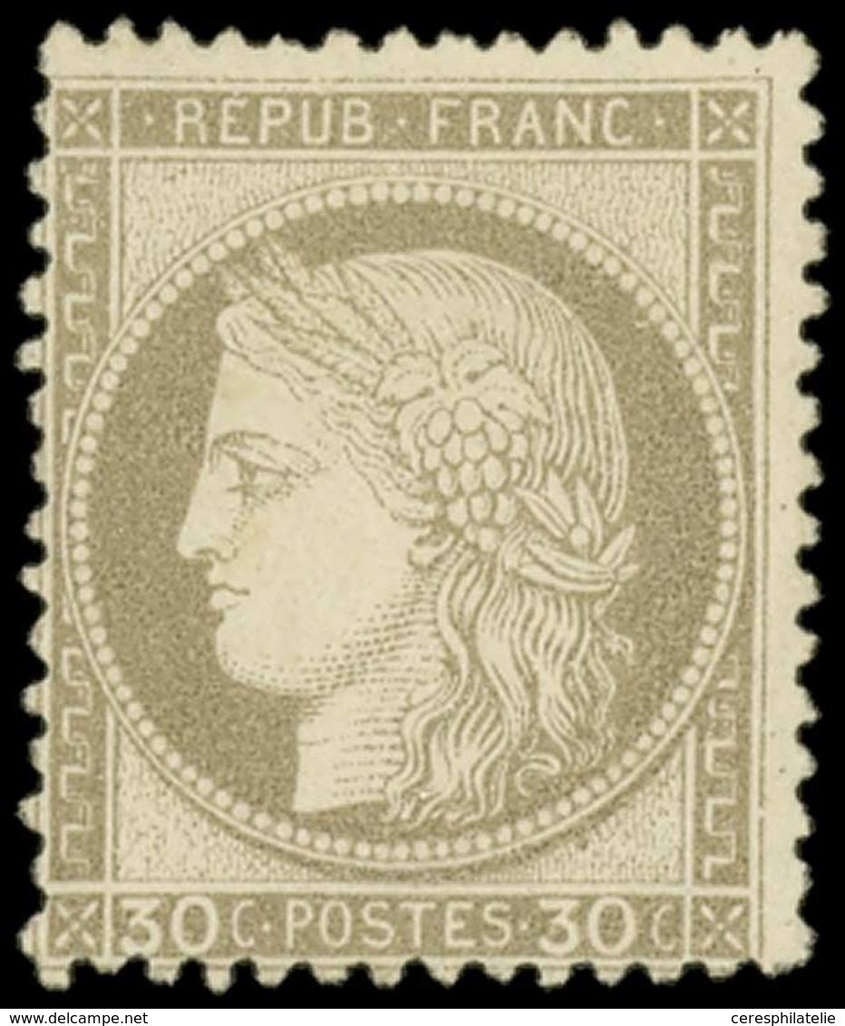 * CERES DENTELE - 56b  30c. Brun Clair, TB - 1871-1875 Cérès