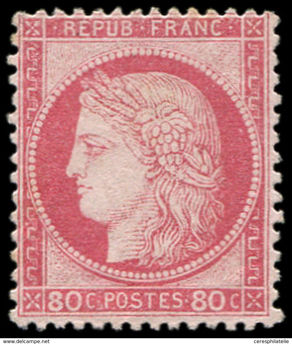 * CERES DENTELE - 57   80c. Rose, Ch. Légère, TB - 1871-1875 Cérès