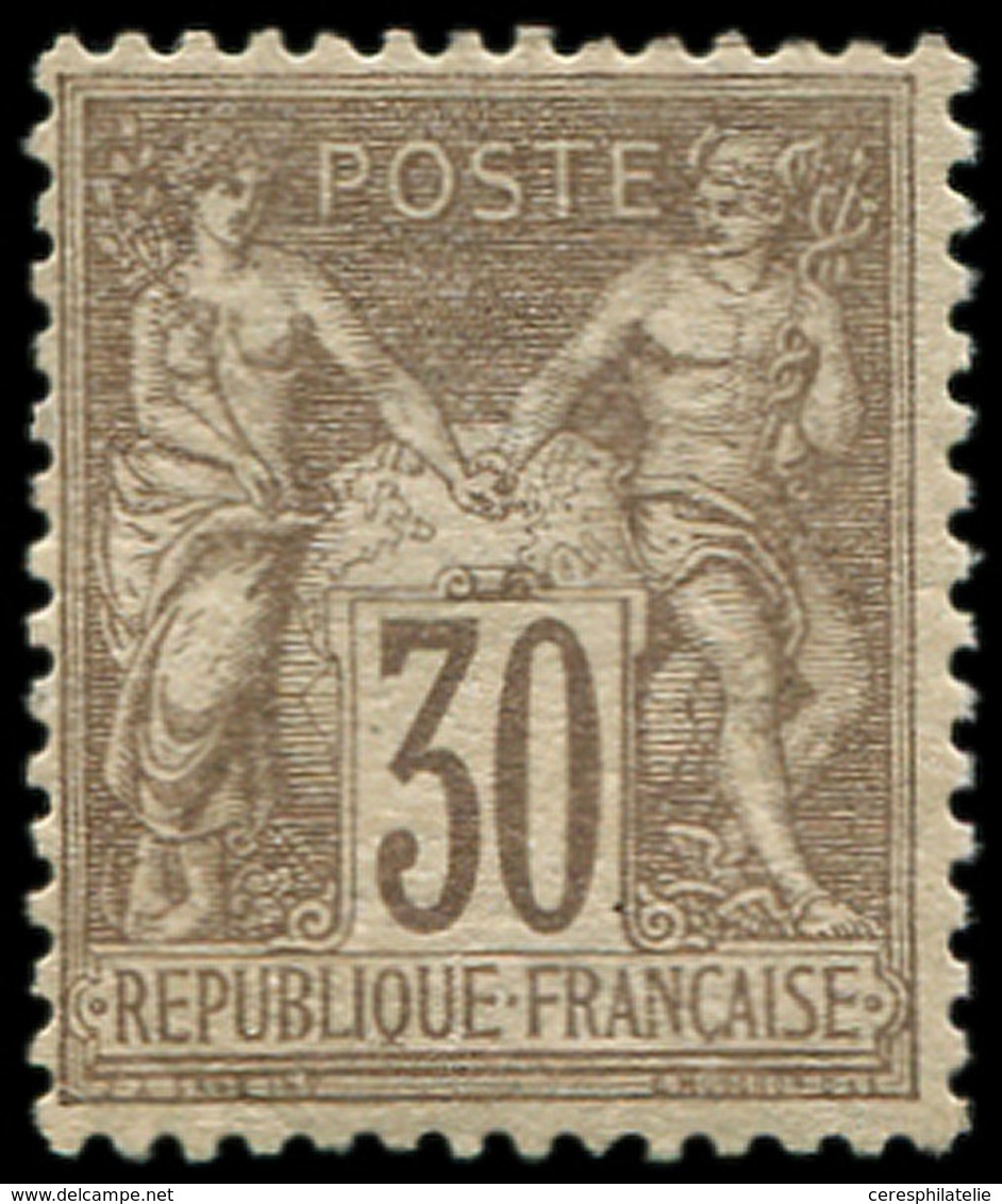 ** TYPE SAGE - 69   30c. Brun Foncé, TB. C - 1876-1878 Sage (Type I)