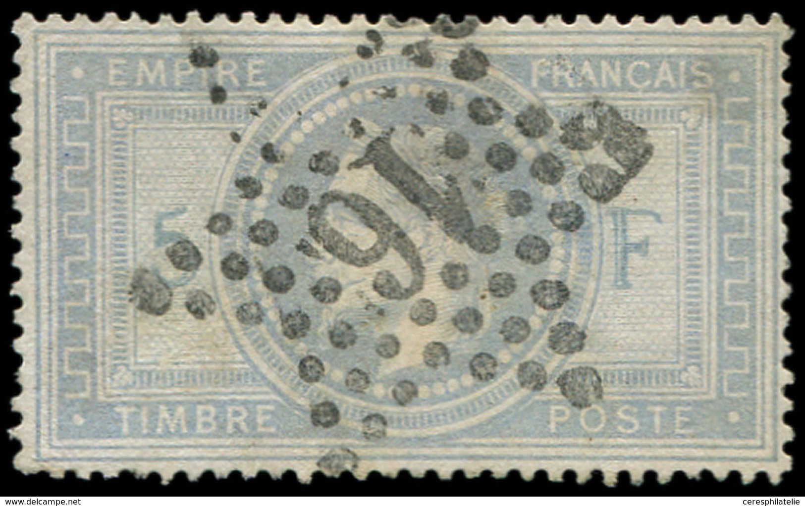 LETTRES DE PARIS - N°33 Obl. ETOILE 16, Defx, B/TB - 1849-1876: Periodo Classico