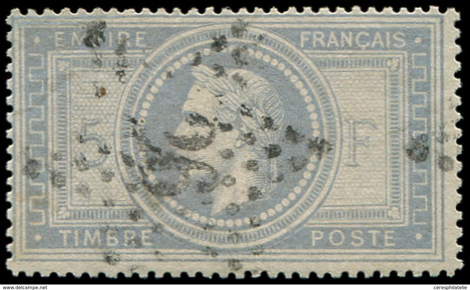 LETTRES DE PARIS - N°33 Obl. ETOILE 26, Restauré, B/TB - 1849-1876: Période Classique