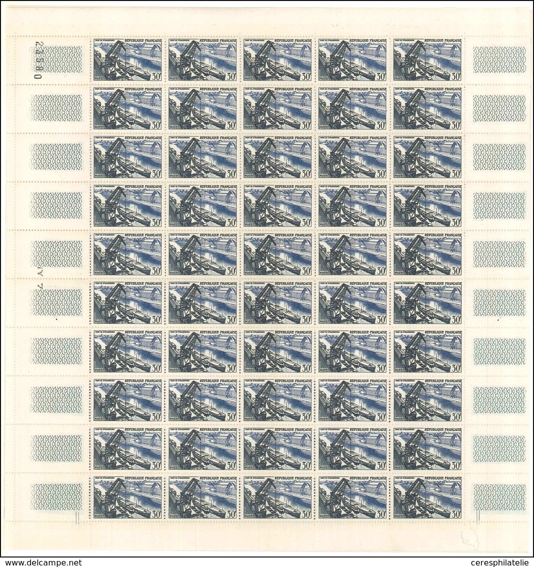 ** EMISSIONS DU XXème SIECLE - 1078/80 Les Grandes Réalisations, 3 FEUILLES De 50, TB - Nuovi