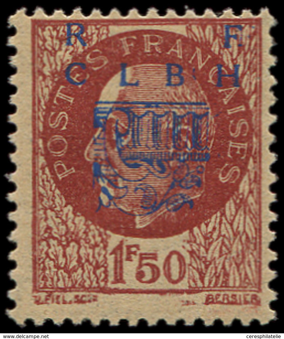 ** TIMBRES DE LIBERATION - DECAZEVILLE 6 : 1f50 Brun-rouge, T I, TB. C - Libération