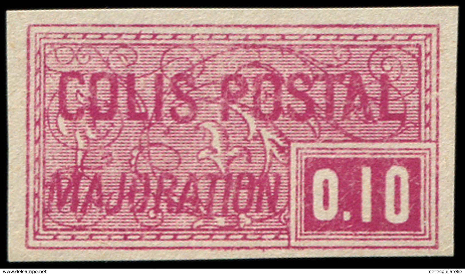 ** COLIS POSTAUX  (N° Et Cote Maury) - 152A 0,10 Lilas Rose, NON DENTELE, TB, Cote Yvert - Nuovi