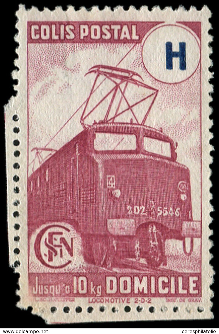 (*) COLIS POSTAUX  (N° Et Cote Maury) - 224A Type Locomotive, H Lie De Vin, TB - Nuovi