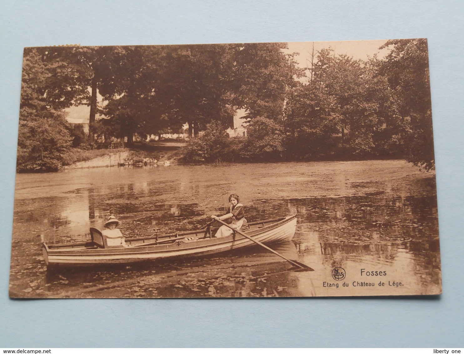 Fosses - Etang Du Château De Lége ( Edit. Romain ) Anno 1934 ( Zie Foto's ) ! - Fosses-la-Ville