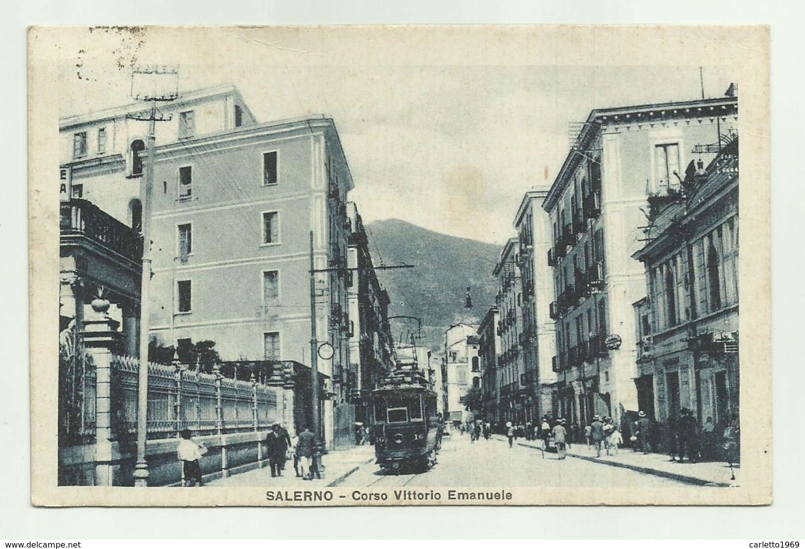 SALERNO - CORSO VITTORIO EMANUELE  VIAGGIATA FP - Salerno