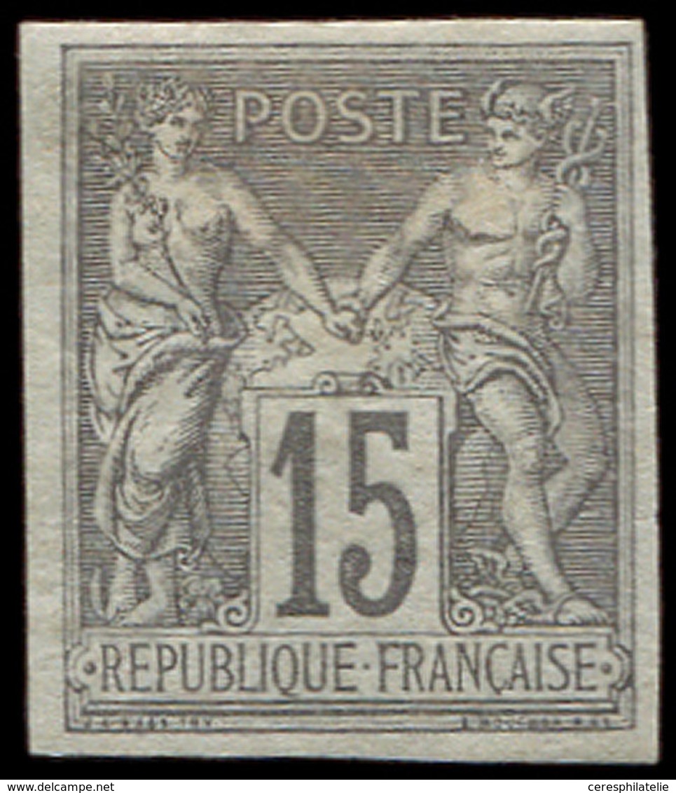 * Colonies Générales - 33   15c. Gris, TB. J - Other & Unclassified