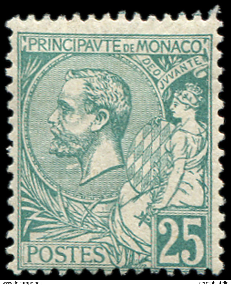 * MONACO 16 : 25c. Vert, TB. C - ...-1885 Préphilatélie