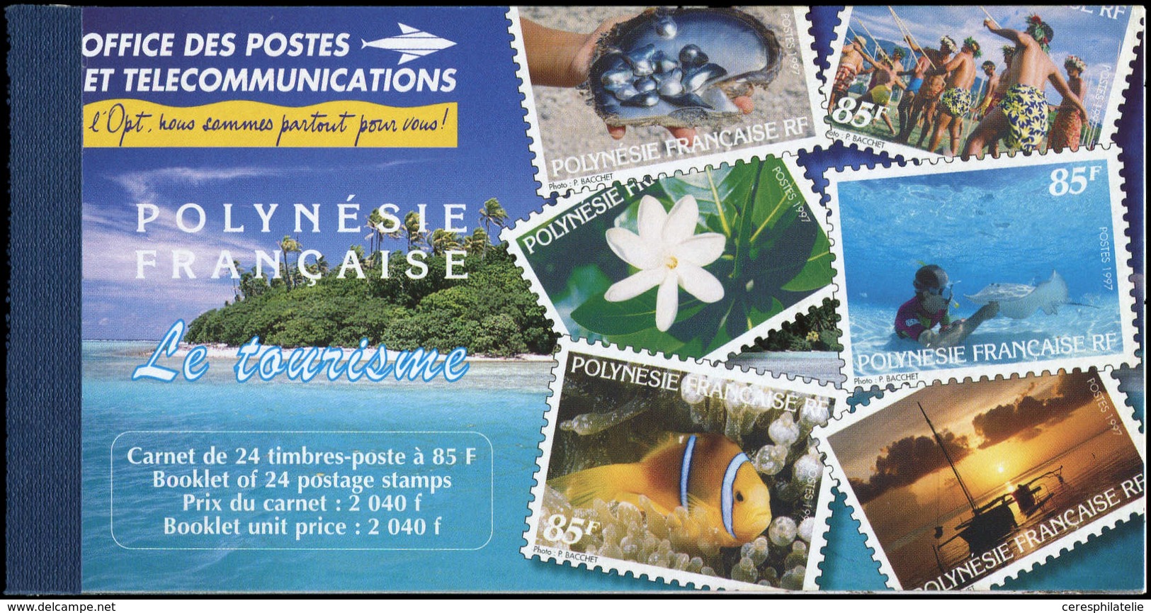 ** POLYNESIE FRANCAISE Carnet 536 : Le Tourisme, TB - Markenheftchen