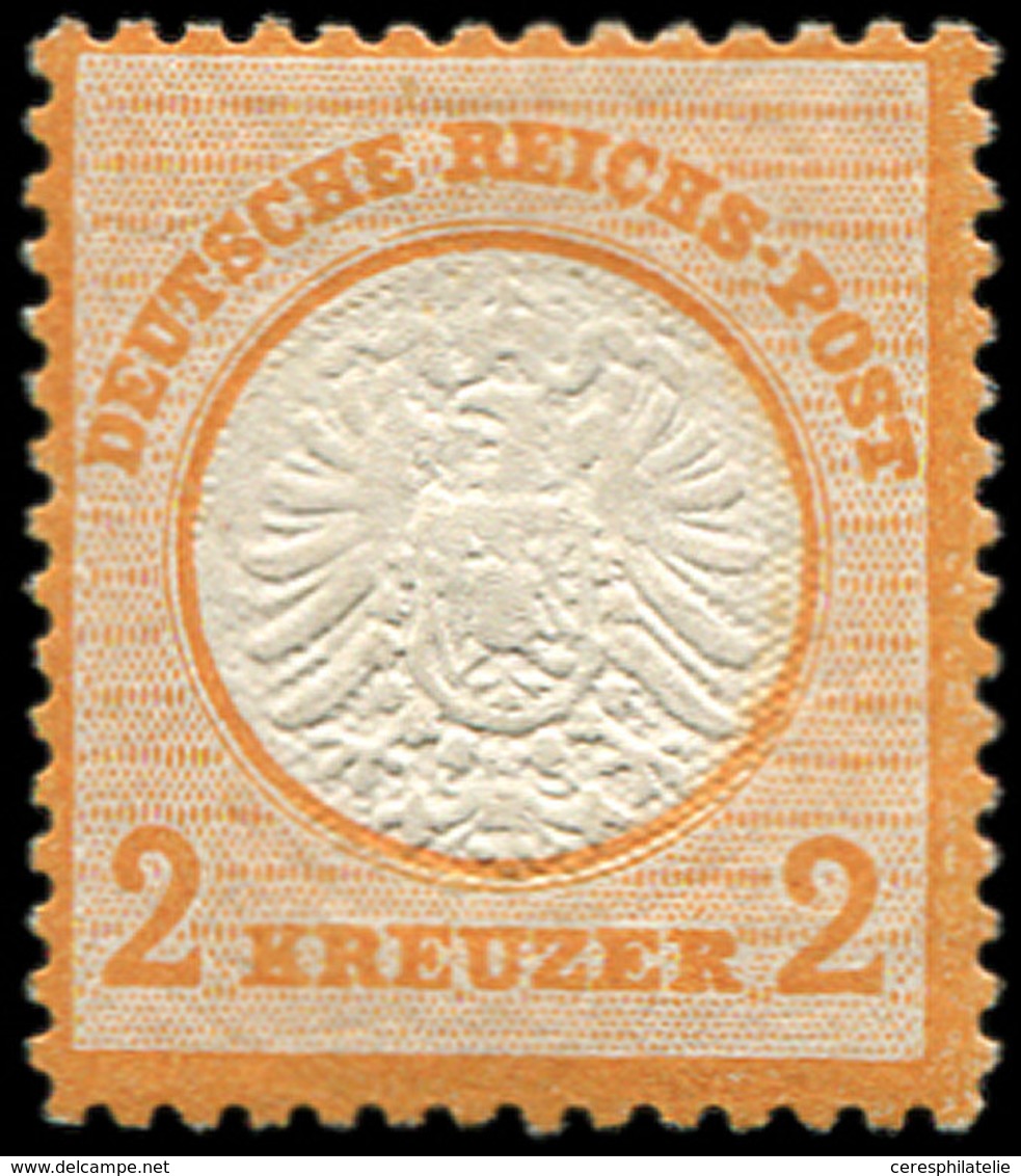 * EMPIRE 21 : 2k. Orange, Gros écusson Sur L'aigle, TB - Unused Stamps