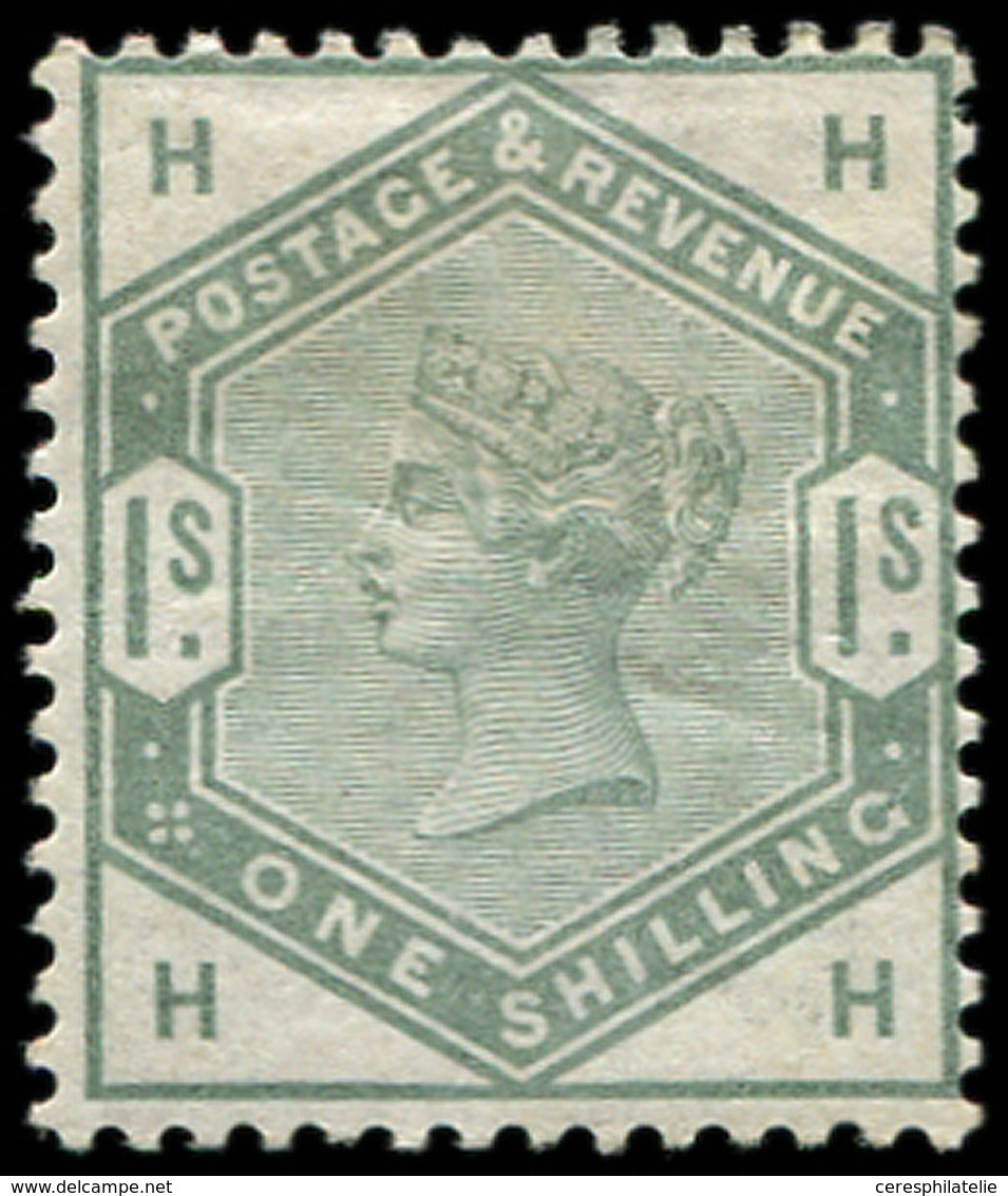 * GRANDE BRETAGNE 85 : 1s. Vert, Forte Ch., Sinon TB - Used Stamps