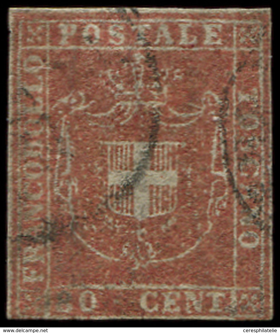 ITALIE (ANCIENS ETATS) TOSCANE 22 : 80c. Chair, Obl., TB. C - Toscane